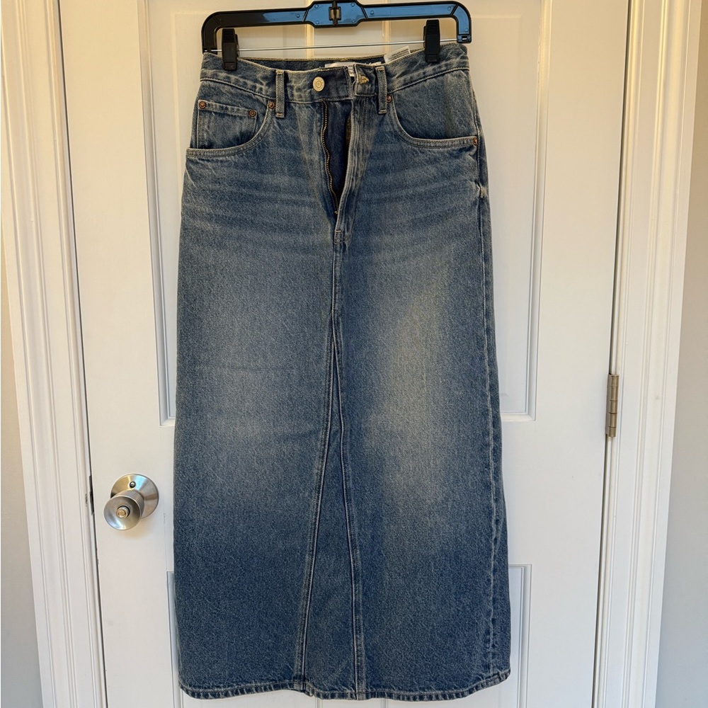 & Other Stories Blue Denim Skirt NWT